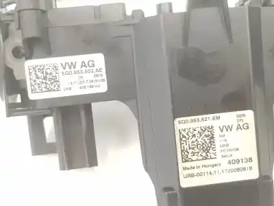 Автозапчастина б/у управління рульмом для skoda superb berlina 3v3 active посилання на oem iam 5q0953502ae  5q0953502ag