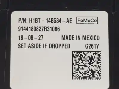 Second-hand car spare part electronic module for ford fiesta ce1 stline oem iam references h1bt14b534ae  2282849