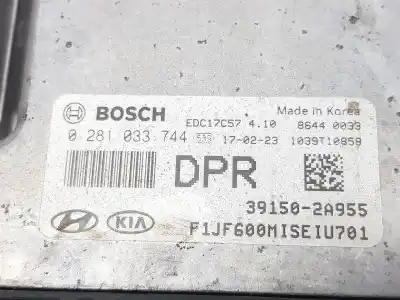 Second-hand car spare part ecu engine control for kia optima (jf) 1.7 crdi oem iam references 391502a955  391502a955