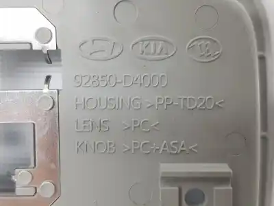 Pezzo di ricambio per auto di seconda mano luce interna per kia optima (jf) 1.7 crdi riferimenti oem iam 92850d4000  92850d4000bga