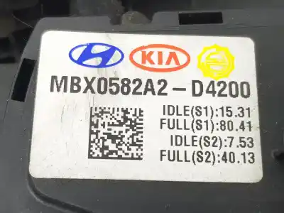 Second-hand car spare part potentiometer for kia optima (jf) 1.7 crdi oem iam references mbx0582a2d4200  32700d4200