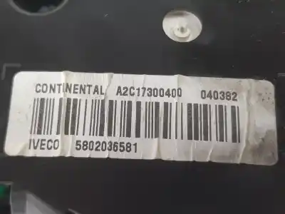 Автозапчастина б/у панель інструментів для iveco daily furgón 2.3 diesel посилання на oem iam 5802036581  5802036581