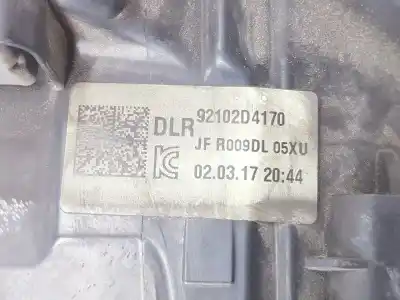 Second-hand car spare part right headlight for kia optima (jf) 1.7 crdi oem iam references 92102d4170  92102d4170