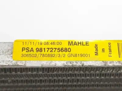 Автозапчасти б/у конденсатор / радиатор кондиционера воздуха за citroen c5 aircross (a_) 1.2 puretech 130 (arhnsj) ссылки oem iam 9817275680  9817275680