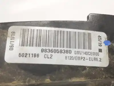 Автозапчасти б/у электрический вентилятор за citroen c5 aircross (a_) 1.2 puretech 130 (arhnsj) ссылки oem iam 9836058380  9836058380