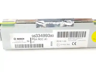 Second-hand car spare part audio system / radio cd for citroen c5 aircross (a_) 1.2 puretech 130 (arhnsj) oem iam references 9833499380  1667779680