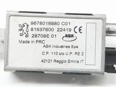 Second-hand car spare part electronic module for citroen c5 aircross (a_) 1.2 puretech 130 (arhnsj) oem iam references 9678016880  9678016880