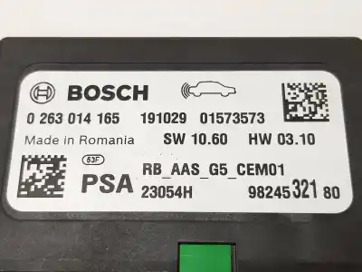 Second-hand car spare part electronic module for citroen c5 aircross (a_) 1.2 puretech 130 (arhnsj) oem iam references 9824532180  9824532180