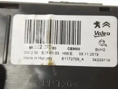 Автозапчастина б/у електронний модуль для citroen c5 aircross (a_) 1.2 puretech 130 (arhnsj) посилання на oem iam 9832227080  9832227080