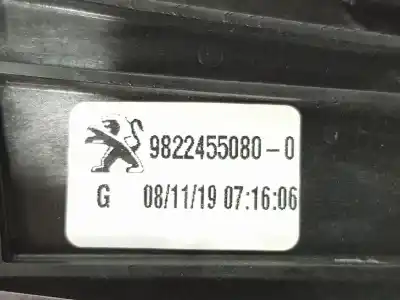 Second-hand car spare part rear left window regulator for citroen c5 aircross (a_) 1.2 puretech 130 (arhnsj) oem iam references 9822455080  9822455080