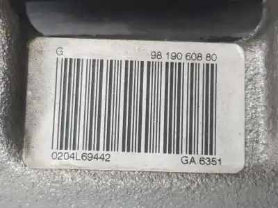 Автозапчастина б/у задній лівий гальмівний супорт для citroen c5 aircross (a_) 1.2 puretech 130 (arhnsj) посилання на oem iam 1608999580  1608999580