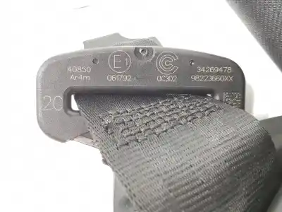 Автозапчасти б/у центральный задний ремень безопасности за citroen c5 aircross (a_) 1.2 puretech 130 (arhnsj) ссылки oem iam 34198419  98223660xx