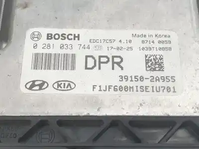 Second-hand car spare part ecu engine control for kia optima (jf) 1.7 crdi oem iam references 391502a955  391502a955