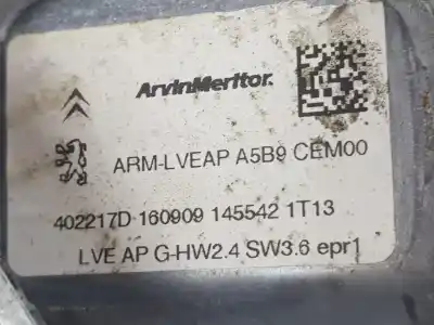 Second-hand car spare part driver left window regulator for citroen c3 ii (sc_) 1.4 hdi 70 (sc8hzc, sc8hr0, sc8hp4) oem iam references 402217d  9221fr
