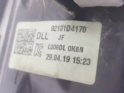 Second-hand car spare part left headlight for kia optima (jf) 1.7 crdi oem iam references 92101d4170  92101d4170