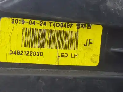 Second-hand car spare part left headlight for kia optima (jf) 1.7 crdi oem iam references 92101d4170  92101d4170