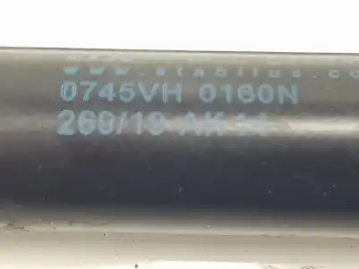 Peça sobressalente para automóvel em segunda mão amortecedor do capô por bmw 7 (e65, e66, e67) 730 d referências oem iam 8240596  51238240596