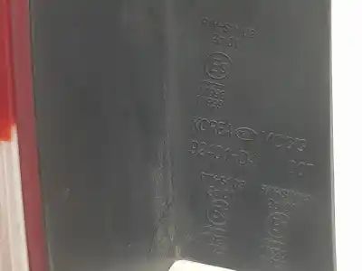 Second-hand car spare part left tailgate light for kia optima (jf) 1.7 crdi oem iam references 92401d4000  92401d4000