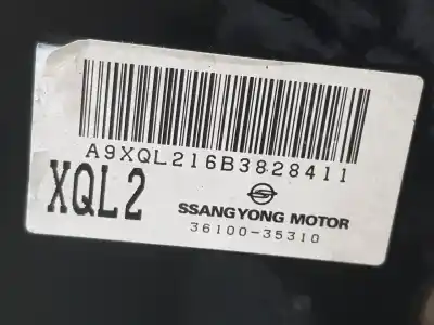 Автозапчастина б/у коробка передач для ssangyong xlv 1.6 turbodiesel посилання на oem iam 3610035310  3102035101