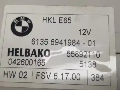 Pezzo di ricambio per auto di seconda mano modulo elettronico per bmw 7 (e65, e66, e67) 730 d riferimenti oem iam 61356941984  6941984