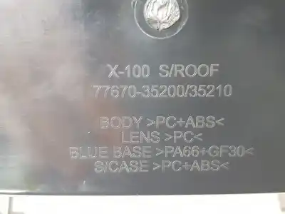 Автозапчастина б/у внутрішне світло для ssangyong xlv 1.6 turbodiesel посилання на oem iam 7767035200  7767035200