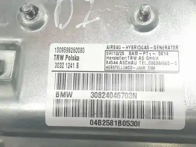 Second-hand car spare part front left side airbag for bmw 7 (e65, e66, e67) 730 d oem iam references 30824046703n  9180927