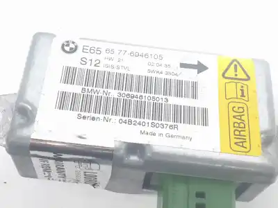 Peça sobressalente para automóvel em segunda mão módulo eletrônico por bmw 7 (e65, e66, e67) 730 d referências oem iam 65776946105  6946105