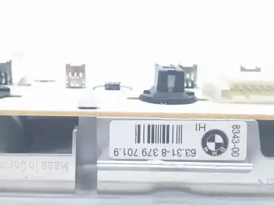 Pezzo di ricambio per auto di seconda mano luce interna per bmw 7 (e65, e66, e67) 730 d riferimenti oem iam 63318379701  6962054