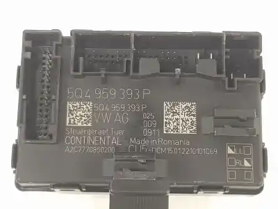 Second-hand car spare part electronic module for volkswagen caddy 1.5 tsi oem iam references 5q4959393p  5q4959393p