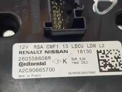 Автозапчасти б/у блок управления ксеноновыми фарами за renault captur i (j5_, h5_) 0.9 tce 90 ссылки oem iam 260558608r  260553401r