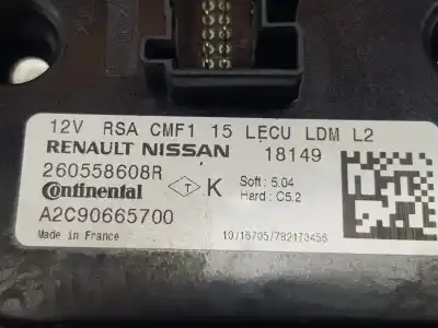 Second-hand car spare part xenon headlights control unit  for renault captur i (j5_, h5_) 0.9 tce 90 oem iam references 260558608r  260553401r