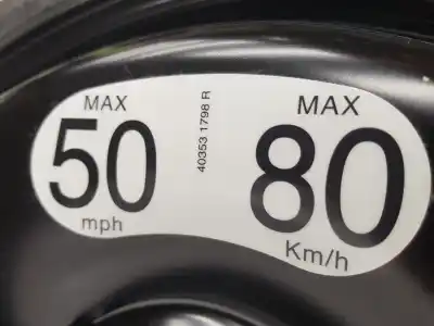 Автозапчастина б/у запасне колесо для renault captur i (j5_, h5_) 0.9 tce 90 посилання на oem iam 403005160r  403005160r