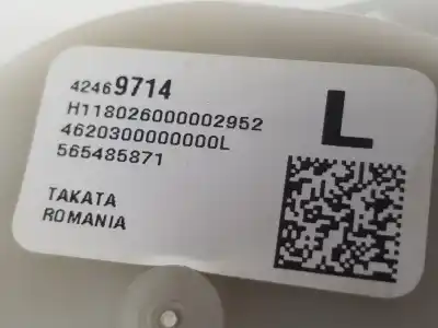 Peça sobressalente para automóvel em segunda mão cinto de segurança traseiro esquerdo por opel mokka 1.4 16v turbo (bivalent. gasolina / lpg) referências oem iam 42469714  42469714