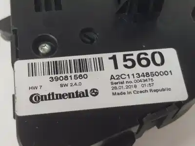 Peça sobressalente para automóvel em segunda mão comando de sofagem (chauffage / ar condicionado) por opel mokka 1.4 16v turbo (bivalent. gasolina / lpg) referências oem iam 39081560  39081560