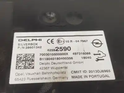 Автозапчасти б/у аудиосистема / радио cd за opel mokka 1.4 16v turbo (bivalent. gasolina / lpg) ссылки oem iam 42592590  42592590