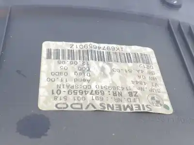 Peça sobressalente para automóvel em segunda mão quadrante por bmw 3 (e90) 320 d referências oem iam 6974659  62109316127