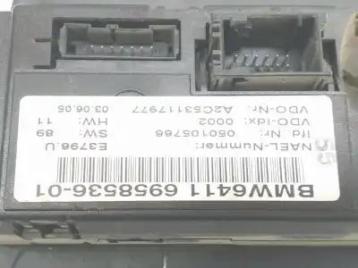 Peça sobressalente para automóvel em segunda mão comando de sofagem (chauffage / ar condicionado) por bmw 3 (e90) 320 d referências oem iam 64116958536  6958536