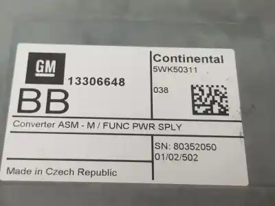 Автозапчасти б/у электронный модуль за opel mokka 1.4 16v turbo (bivalent. gasolina / lpg) ссылки oem iam 13306648  13306648