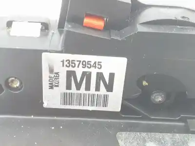 Автозапчасти б/у замок задней левой двери за opel mokka 1.4 16v turbo (bivalent. gasolina / lpg) ссылки oem iam 13579545  13579545