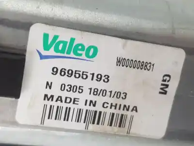 Автозапчасти б/у мотор заднего стеклоочистителя за opel mokka 1.4 16v turbo (bivalent. gasolina / lpg) ссылки oem iam 96955193  96955193