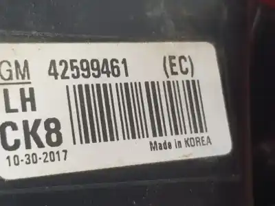 Автозапчасти б/у левый задний фонарь за opel mokka 1.4 16v turbo (bivalent. gasolina / lpg) ссылки oem iam 42599461  42599461