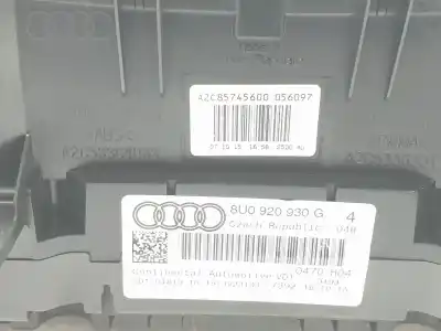 Автозапчастина б/у панель інструментів для audi q3 (8ub, 8ug) 2.0 tdi посилання на oem iam 8u0920930g  8u0920930g Автозапчастина б/у панель інструментів для audi q3 (8ub, 8ug) 2.0 tdi посилання на oem iam 8u0920930g  8u0920930g