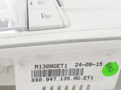 Автозапчастина б/у внутрішне світло для audi q3 (8ub, 8ug) 2.0 tdi посилання на oem iam 8x0947135ag  8x0947135ag Автозапчастина б/у внутрішне світло для audi q3 (8ub, 8ug) 2.0 tdi посилання на oem iam 8x0947135ag  8x0947135ag