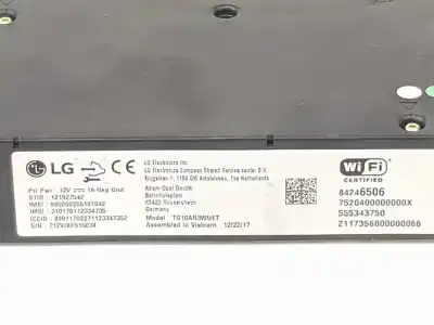 Автозапчасти б/у электронный модуль за opel mokka 1.4 16v turbo (bivalent. gasolina / lpg) ссылки oem iam 84246506  84364231