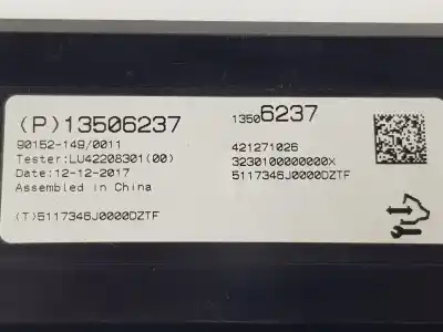 Автозапчасти б/у электронный модуль за opel mokka 1.4 16v turbo (bivalent. gasolina / lpg) ссылки oem iam 13506237  13506237
