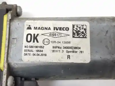 Автозапчастина б/у двигатель переднього правого скла для iveco daily furgón 2.3 diesel посилання на oem iam 5801901052  5801901052