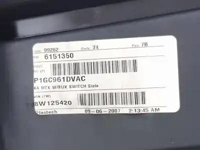 Pezzo di ricambio per auto di seconda mano bracciolo centrale per dodge nitro 2.8 crd 4wd riferimenti oem iam 5ke541dvag  5ke541dvag