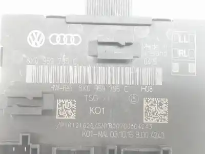 Автозапчастина б/у електронний модуль для audi q3 (8ub, 8ug) 2.0 tdi посилання на oem iam 8x0959795c  8x0959795c Автозапчастина б/у електронний модуль для audi q3 (8ub, 8ug) 2.0 tdi посилання на oem iam 8x0959795c  8x0959795c