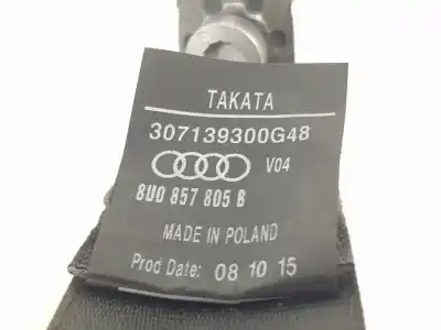 Автозапчастина б/у задній лівий ремін безпеки для audi q3 (8ub, 8ug) 2.0 tdi посилання на oem iam 8u0857805b  8u0857805b Автозапчастина б/у задній лівий ремін безпеки для audi q3 (8ub, 8ug) 2.0 tdi посилання на oem iam 8u0857805b  8u0857805b