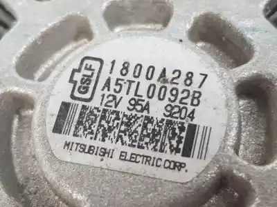 Автозапчастина б/у генератор для mitsubishi asx (ga0w) 1.6 cat посилання на oem iam 1800a287  1800a287